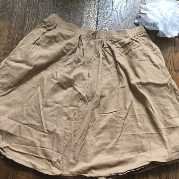 Khaki circle skirt - Picture 4 of 6